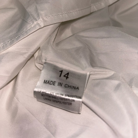 Emma Riley Girls A-Line Sleeveless Delicate Floral Party Dress Size 14 - Picture 7 of 7